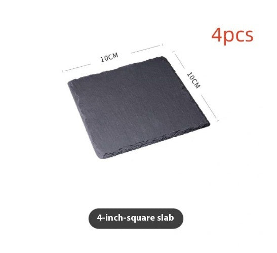 Eco-Friendly Slate Serving Platters & Coasters - Durable, Stylish, Sustainable