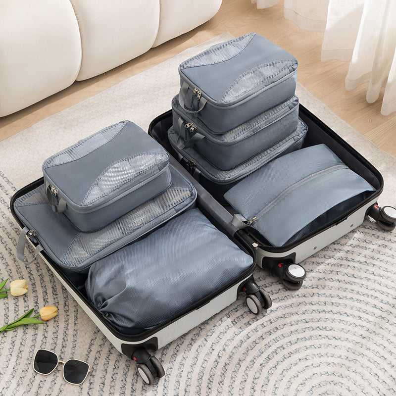 Beige Rectangular Storage Bags - Space-Saving, Durable, Eco-Friendly