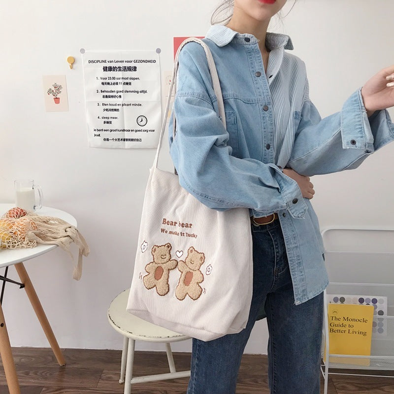 Eco-Friendly Brown Cotton Tote Bag for Sustainable Living