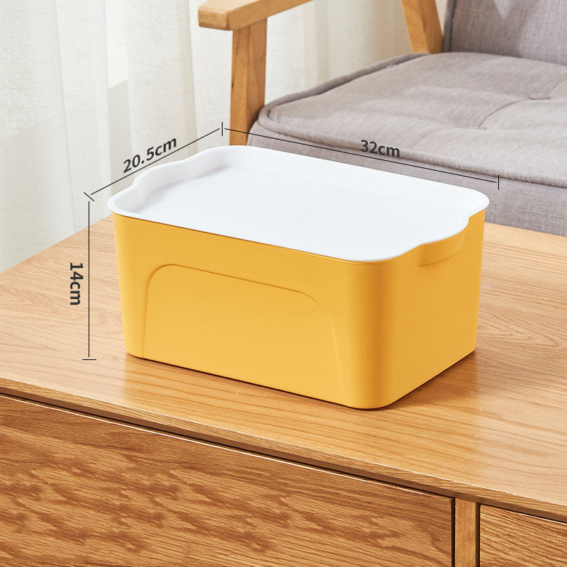 Stackable Rectangular Storage Bins - Space-Saving, Durable, Multi-Use