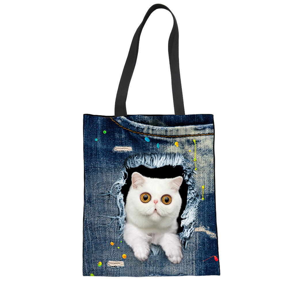 Eco-Friendly Personalized Canvas Tote Bag