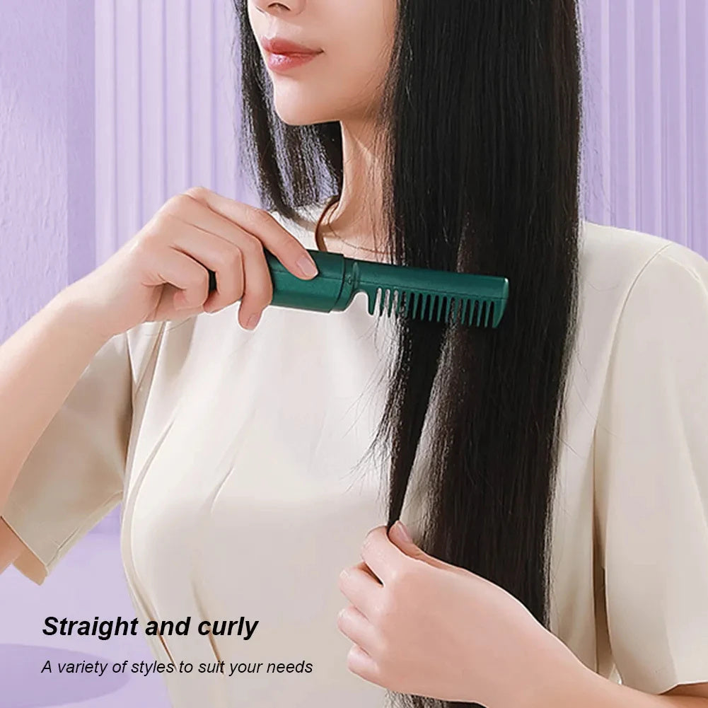 Wireless Hair Hot Comb - Portable Styling Tool for Effortless Hair Care