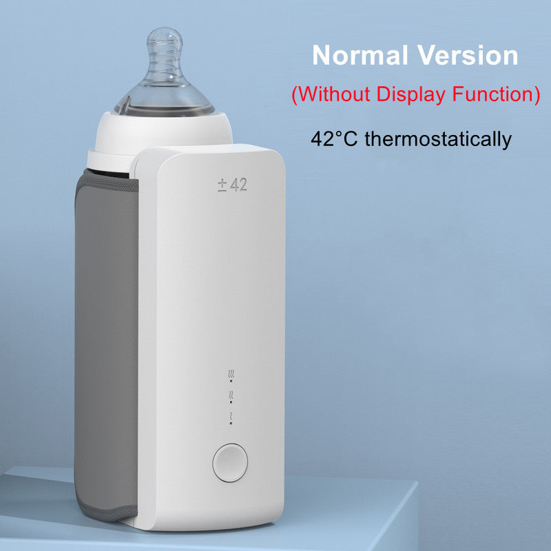 Portable Digital Bottle Warmer - Rechargeable & Eco-Friendly