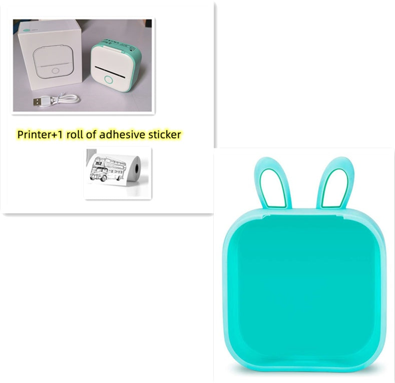 Compact Eco-Friendly Portable Label Printer for Home Organization