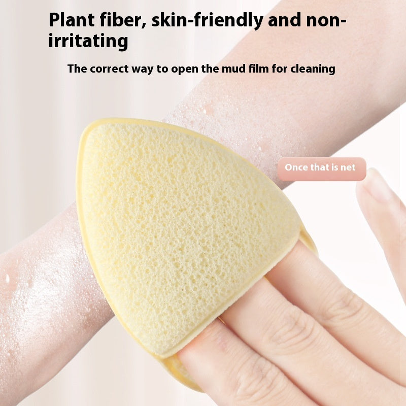 Reusable Face Wash and Makeup Remover Sponge - Eco-Friendly Oval Foam