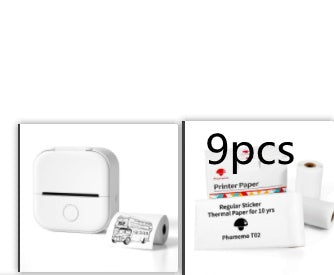 Compact Eco-Friendly Portable Label Printer for Home Organization