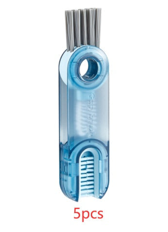 3 in 1 Eco-Friendly Cleaning Brush with Interchangeable Heads