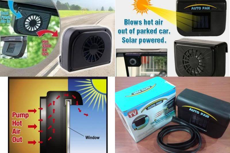 Solar-Powered Car Ventilation Fan for Energy-Efficient Air Circulation