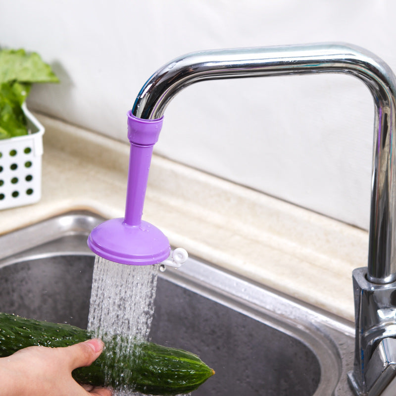 Purple Water-Saving Faucet Aerator - Eco-Friendly, Easy Install