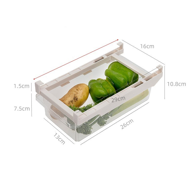 Transparent Egg Storage Tray for Refrigerator Organization
