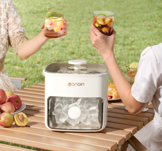 Eco-Friendly Countertop Ice Cube Maker - Sustainable & Reusable