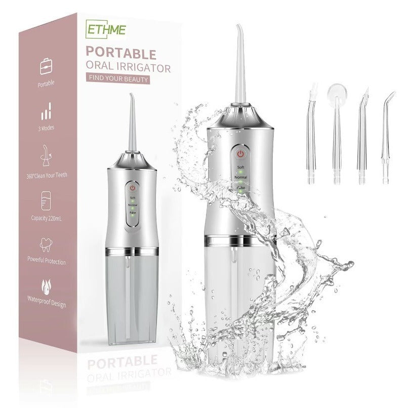 Eco-Friendly Portable Water Flosser for Sustainable Oral Care