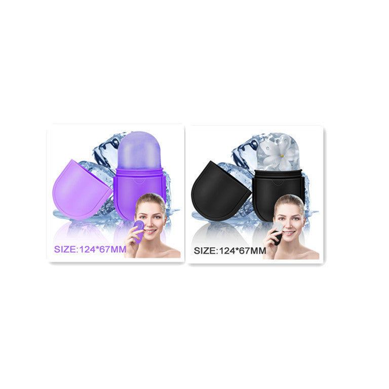 Light Blue Reusable Ice Roller for Skin Care and Wellness