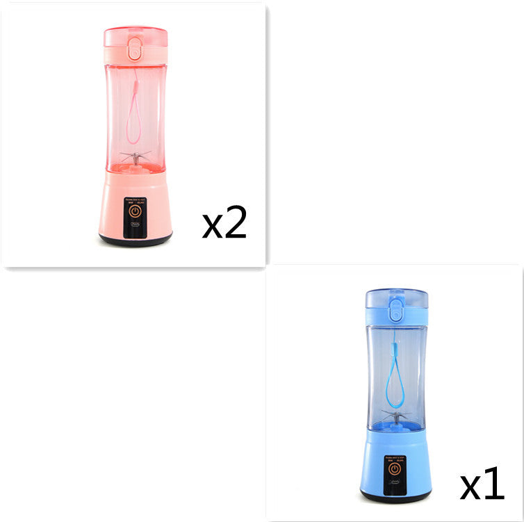 Portable Multi-Color Blender for On-the-Go Fresh Drinks