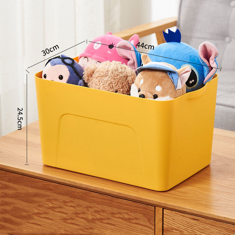 Stackable Rectangular Storage Bins - Space-Saving, Durable, Multi-Use