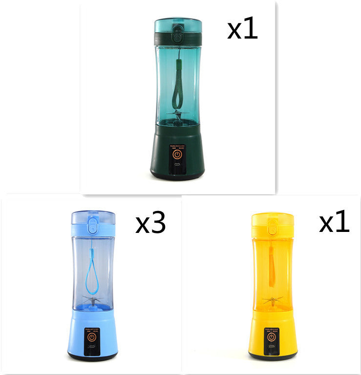 Portable Multi-Color Blender for On-the-Go Fresh Drinks
