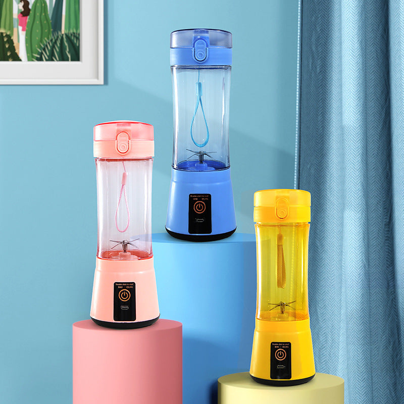 Portable Multi-Color Blender for On-the-Go Fresh Drinks