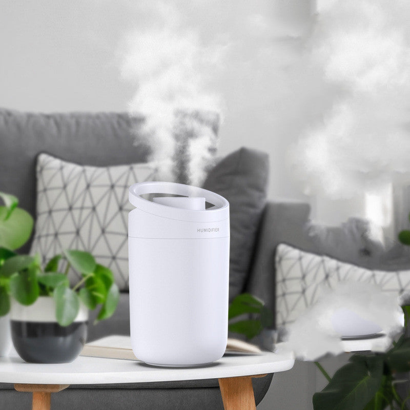 Eco-Friendly Cylindrical Humidifier for Improved Air Quality