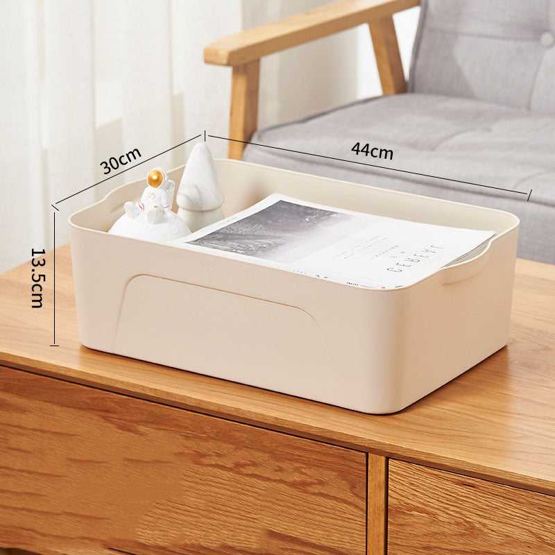Stackable Rectangular Storage Bins - Space-Saving, Durable, Multi-Use