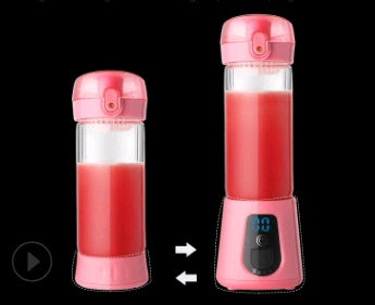 Portable Rechargeable Blender for Healthy Drinks - Eco-Friendly, Handheld, and Reusable
