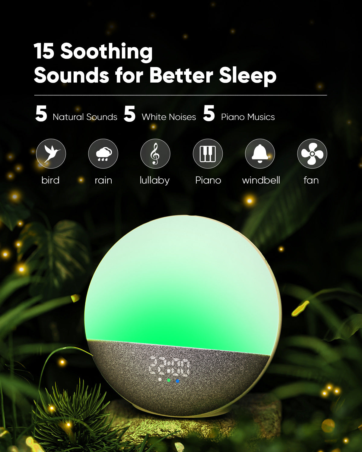 Smart Multicolor Light & Speaker for Eco-Friendly Living