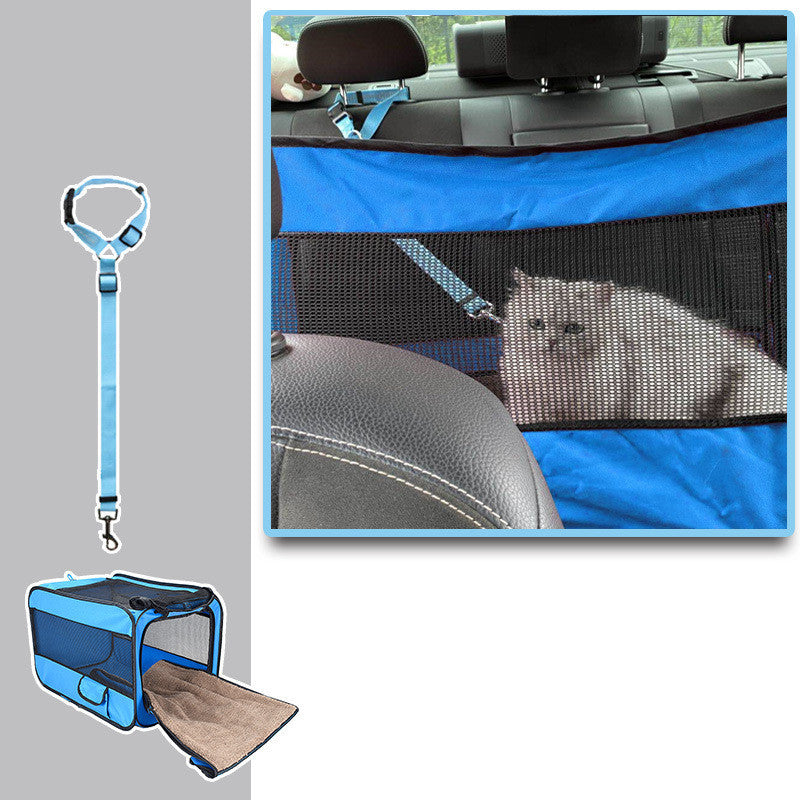 Portable Eco-Friendly Pet Crate for Travel and Home