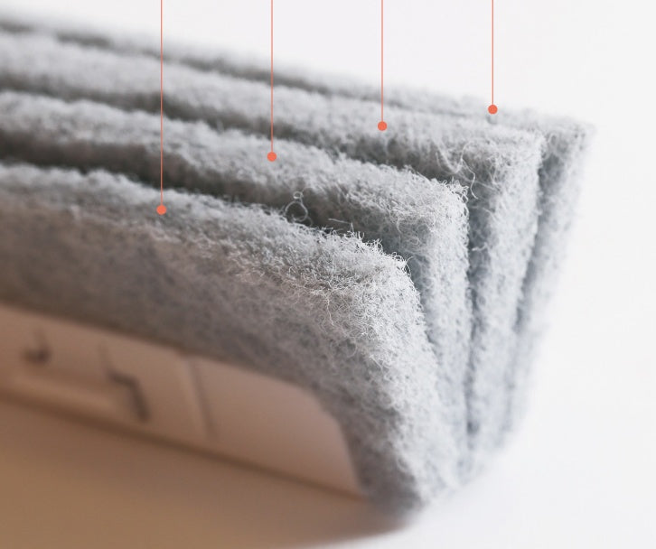 Eco-Friendly Window Track Cleaning Brush - Reusable & Efficient