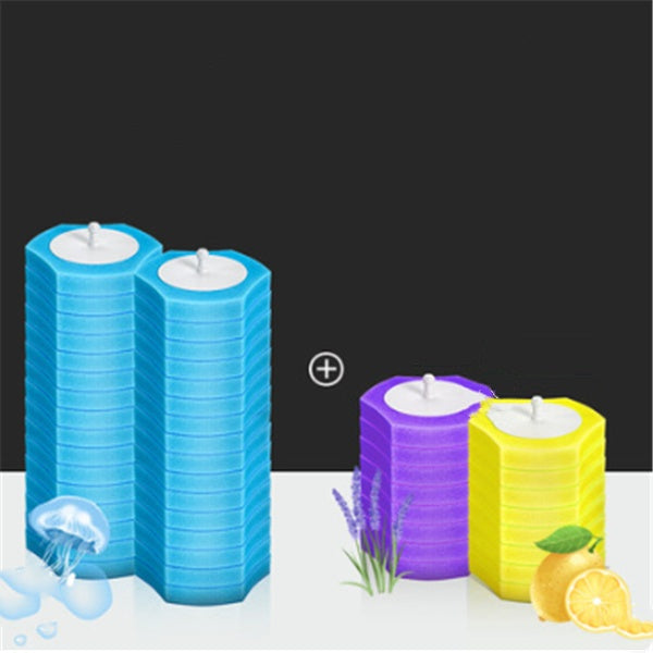 Eco-Friendly Toilet Brush with Holder & Cleaning Tablets