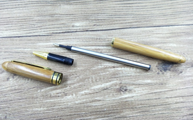 Eco-Friendly Bamboo Pen with Case - Sustainable Writing Instrument