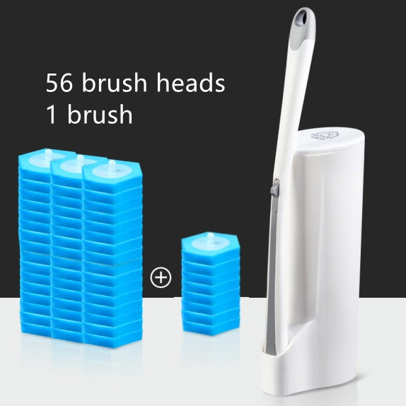 Eco-Friendly Toilet Brush with Holder & Cleaning Tablets