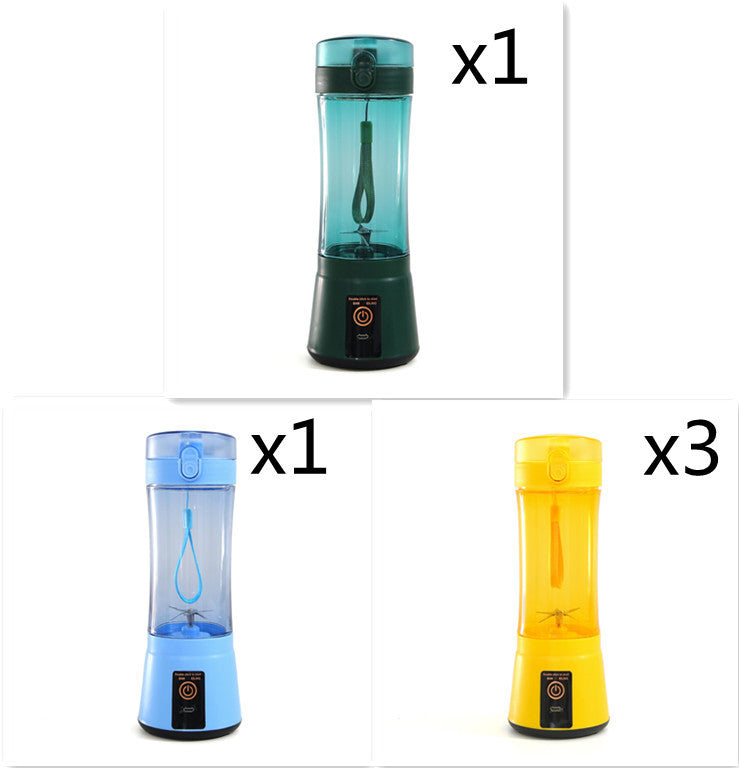 Portable Multi-Color Blender for On-the-Go Fresh Drinks