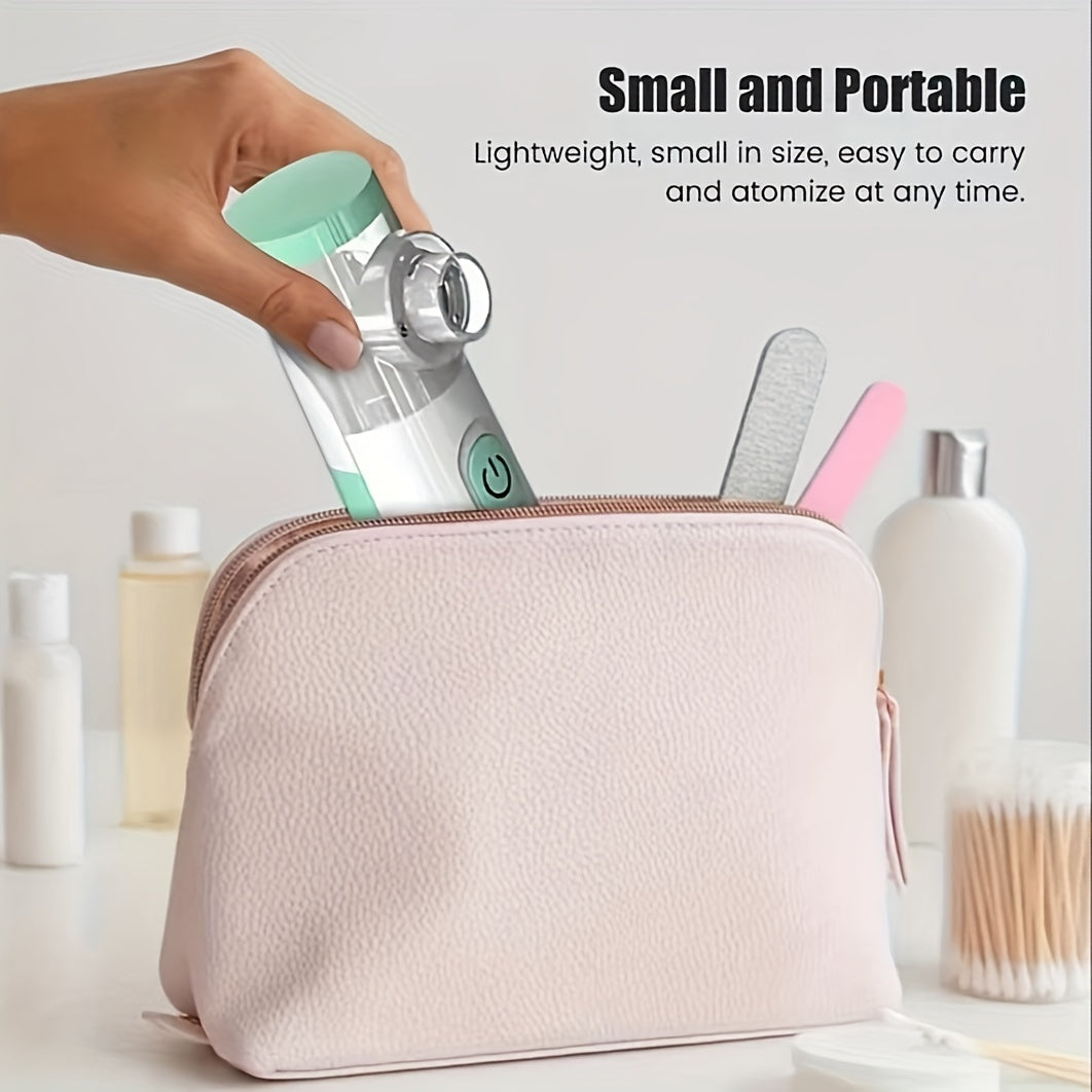 Compact Handheld Microgrid Atomizer for Efficient and Quiet Use