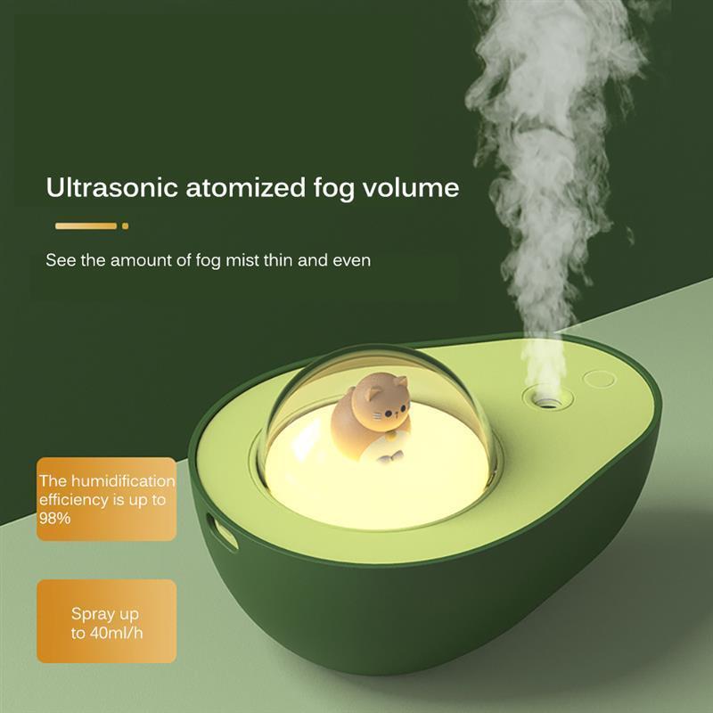 Avocado Green Humidifier - Compact, Eco-Friendly Air Quality Enhancer