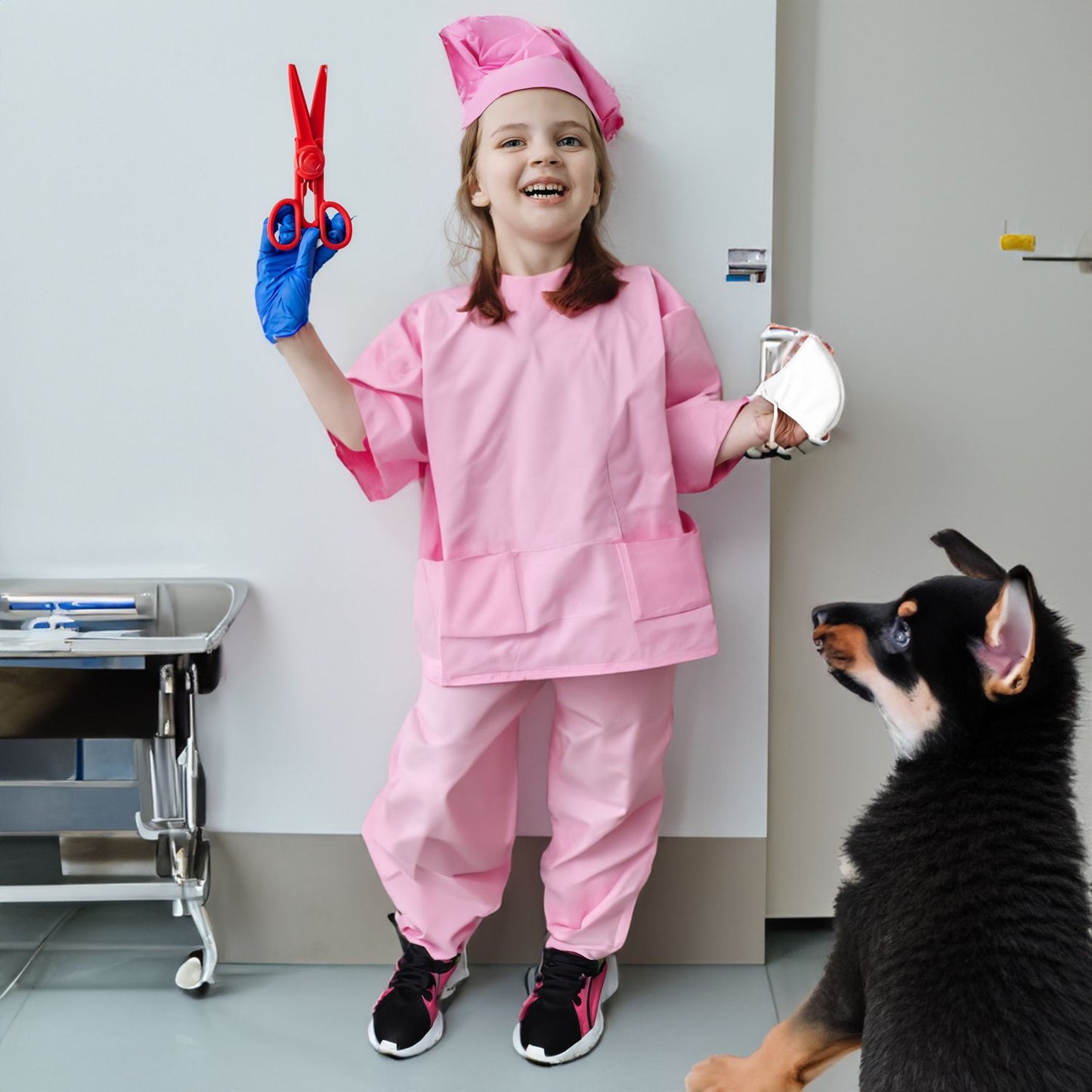 FITTO Nurse Costume for Kids