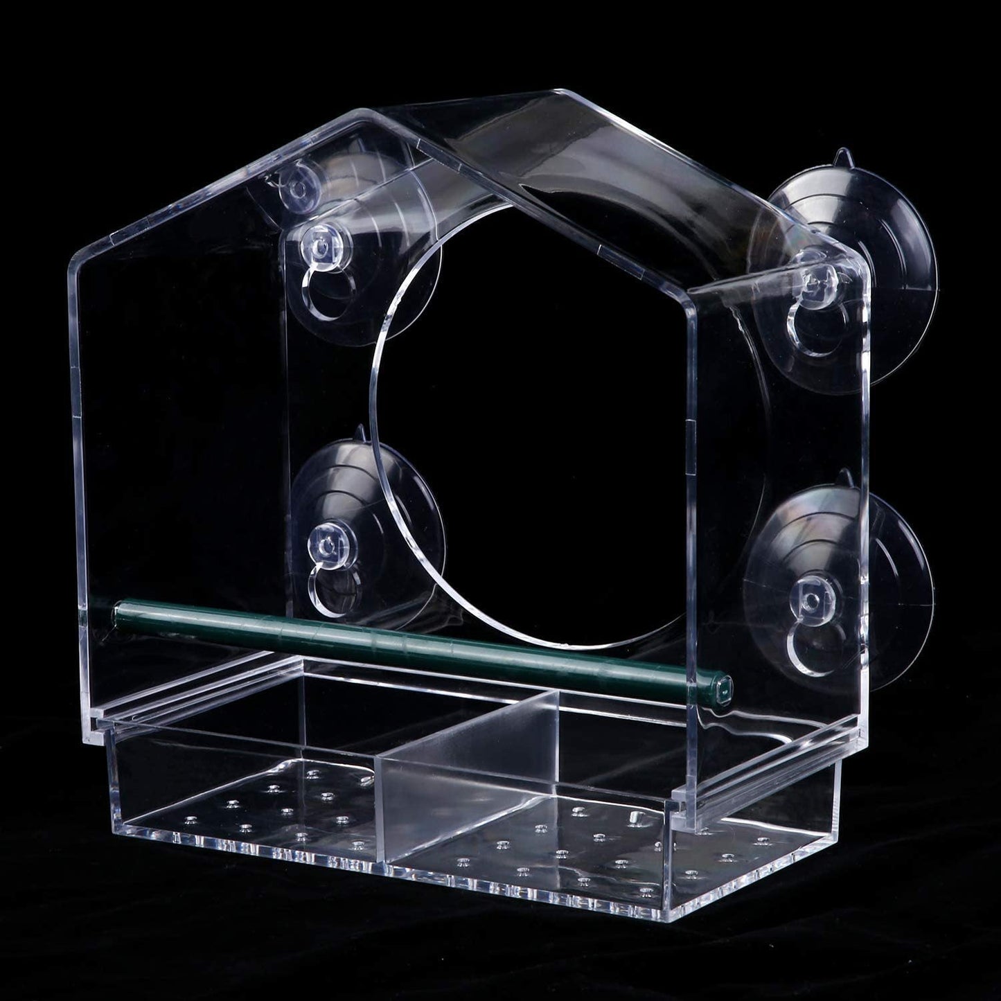 Transparent Window Bird Feeder - Eco-Friendly, Durable, Easy to Install