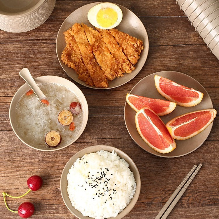 Eco-Friendly Bamboo Spoon and Bowl Set - Sustainable Dining Essentials