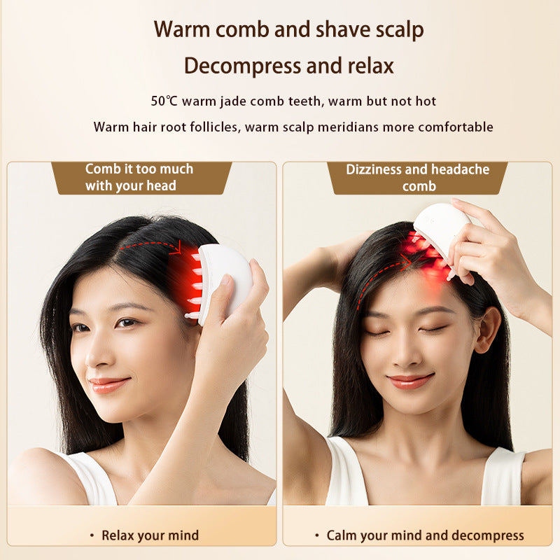 Eco-Friendly Scalp Massager for Enhanced Wellness and Sustainability