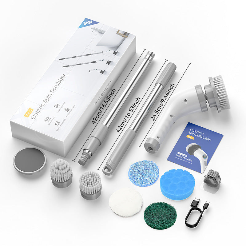 Eco-Friendly Electric Cleaning Brush for Efficient Home Cleaning
