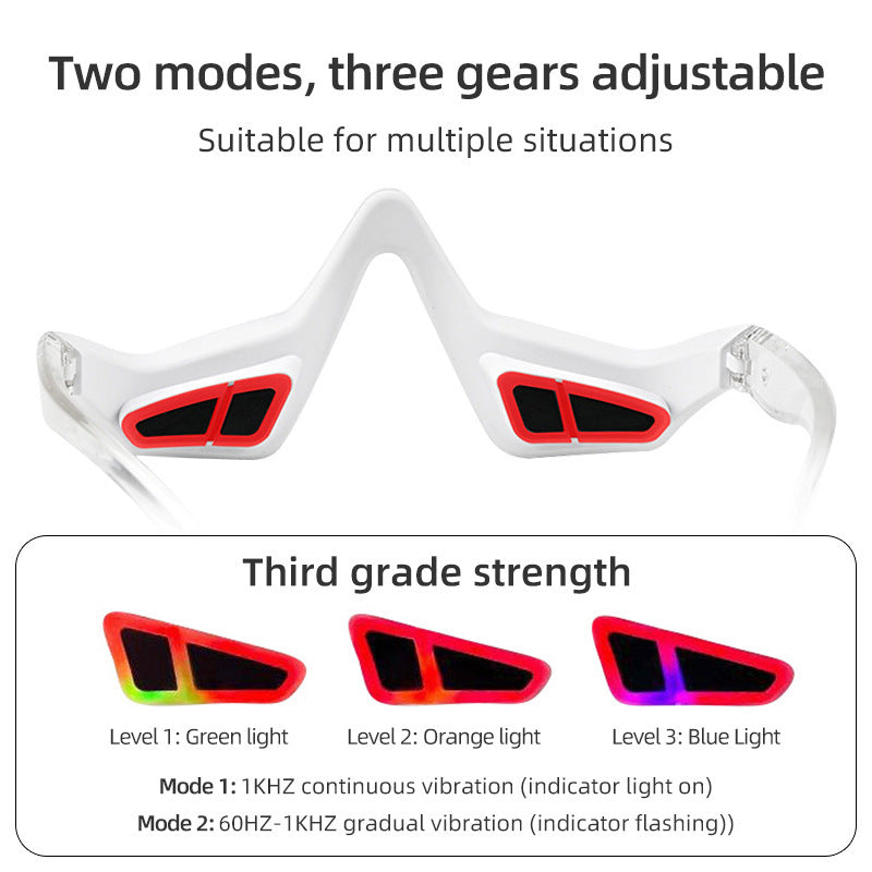 Relaxing Eye Massager Glasses for Stress Relief and Wellness
