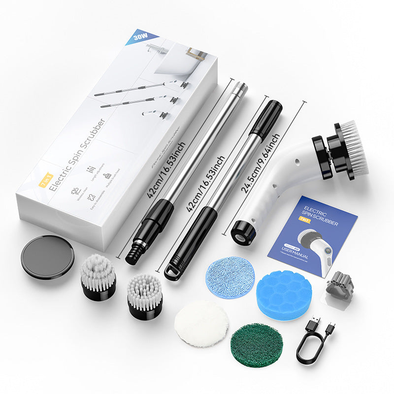 Eco-Friendly Electric Cleaning Brush for Efficient Home Cleaning