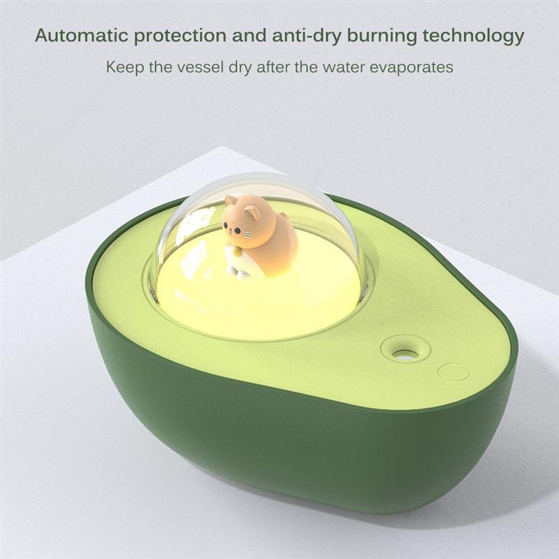 Avocado Green Humidifier - Compact, Eco-Friendly Air Quality Enhancer