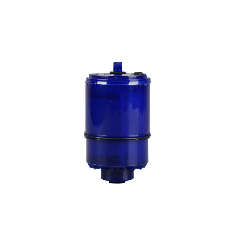 Blue Cylindrical Shower Filter Cartridge for Enhanced Water Quality