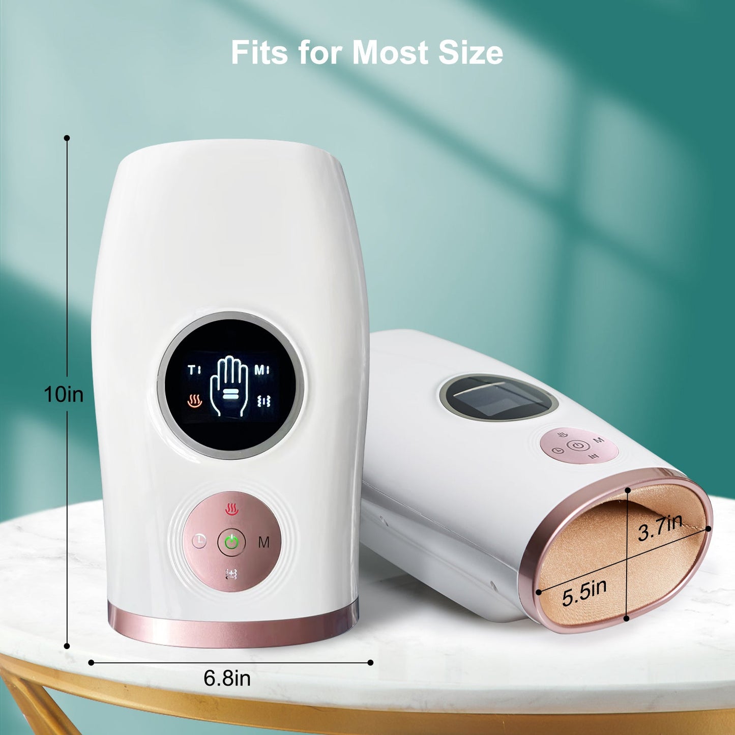 Rechargeable Ergonomic Hand Massager for Stress Relief and Wellness