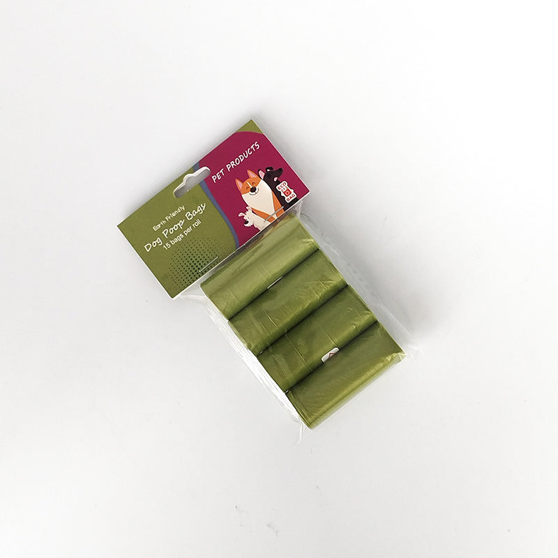 Eco-Friendly Biodegradable Dog Poop Bags - Green Pet Waste Solution