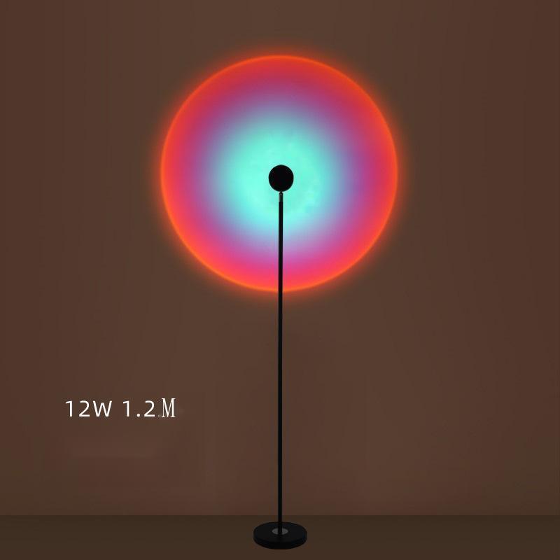 Energy-Efficient LED Projection Lamp with Mood Lighting