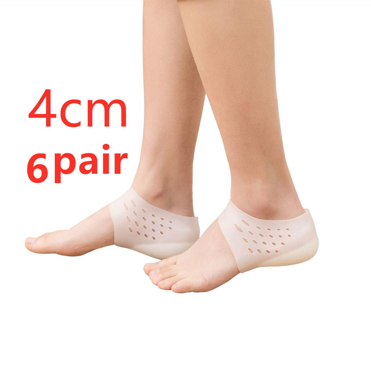 Ergonomic Reusable Heel Cushion Inserts for Comfort and Support