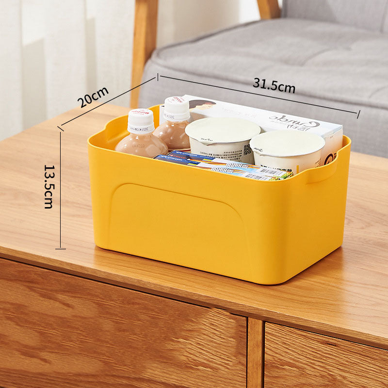 Stackable Rectangular Storage Bins - Space-Saving, Durable, Multi-Use
