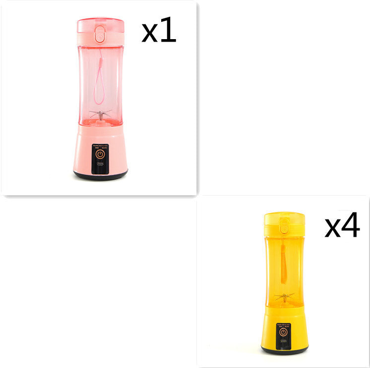 Portable Multi-Color Blender for On-the-Go Fresh Drinks