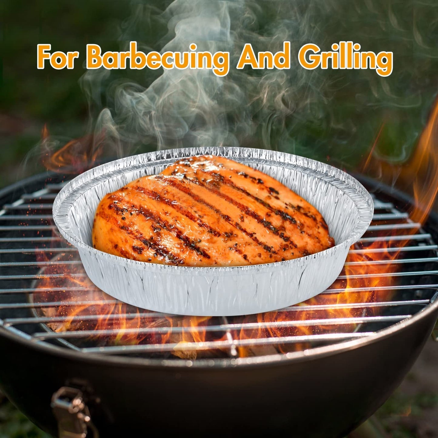 Eco-Friendly Reusable Aluminum Foil Trays for Air Fryers
