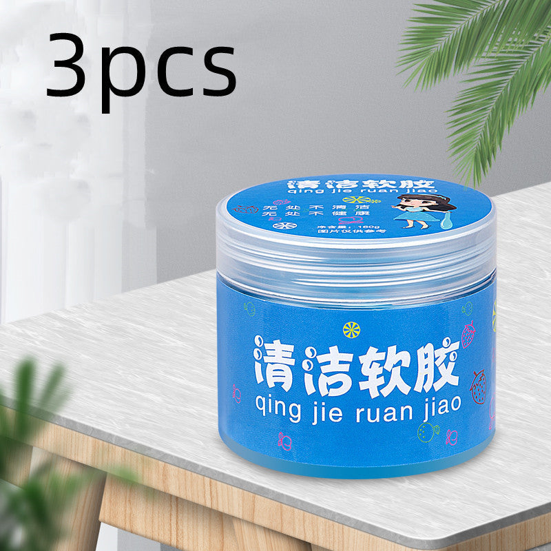 Reusable Blue Cleaning Gel for Dust and Debris Removal